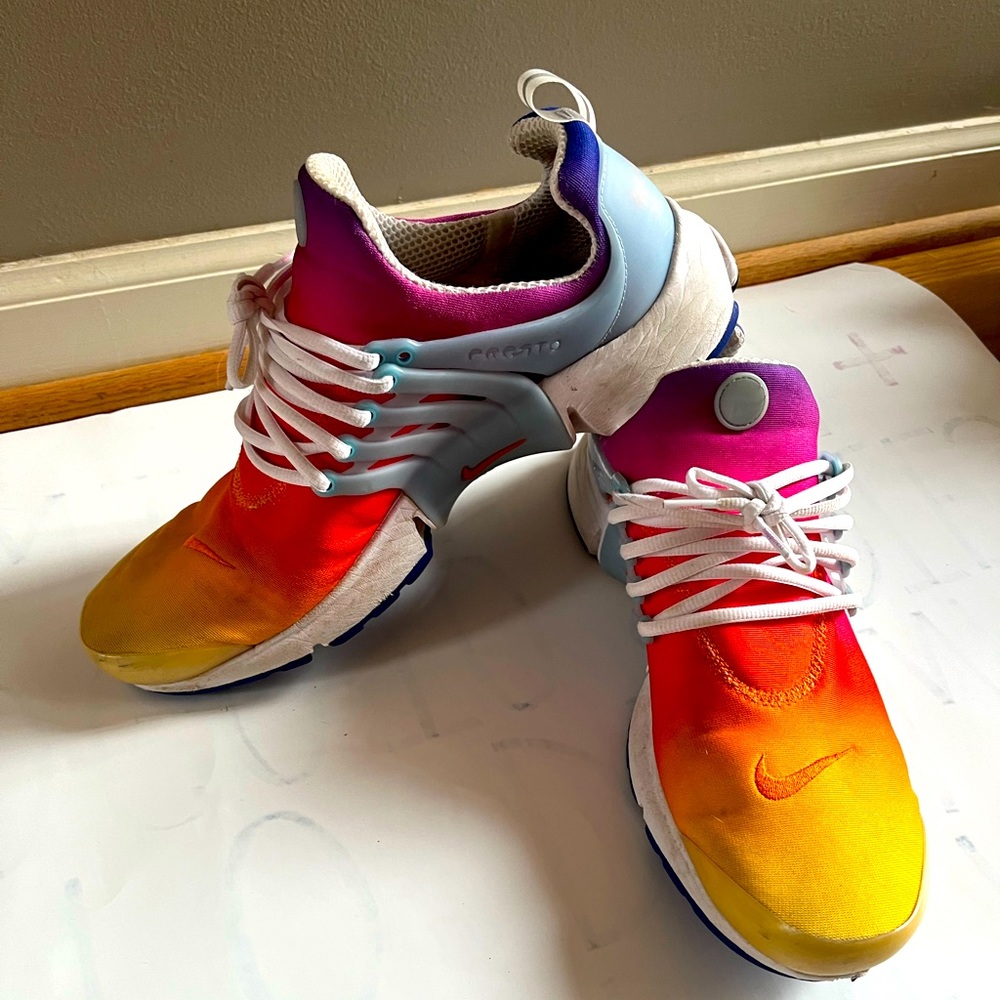 Nike men’s size 14 Air Presto “Sunrise/Sunset”